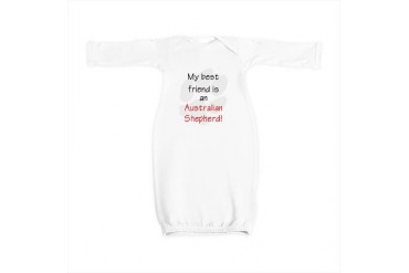 bestfriendashep.png Pets Baby Gown by CafePress