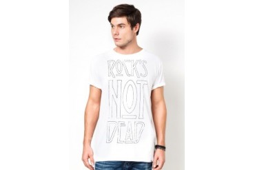 Rock White Premium Tee