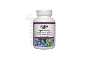 BlueRich Organic Blueberries 90 Softgels