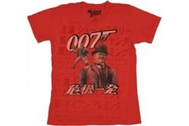 James Bond Oddjob Japanese T-Shirt Sheer by MIGHTY FINE