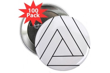 Impossible Triangle Cool 2.25 Button 100 pack by CafePress