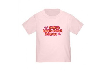 Daddy's Little Polish Princess Toddler T-Sh