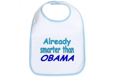 Smarter- Obama Bib