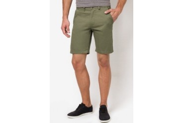 EZRA by ZALORA Shorts With Aztec Taping