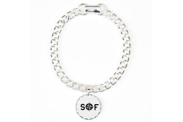 NATO SOF Cupsreviewcomplete Charm Bracelet, One Charm by CafePress