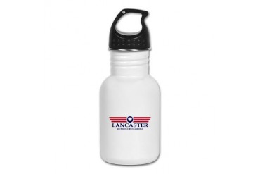 Lancaster Ca Pride California Kid's Water Bottle by CafePress