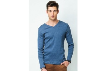 Tommy Plain Long Sleeve Pullover