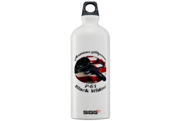 P-61 Black Widow Hobbies Sigg Water Bottle 1.0L by CafePress