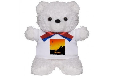 Sunrise at the Farm Dog Teddy Bear by CafePress