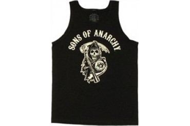 Sons of Anarchy Reaper Logo Sleeveless Tank Top T-Shirt
