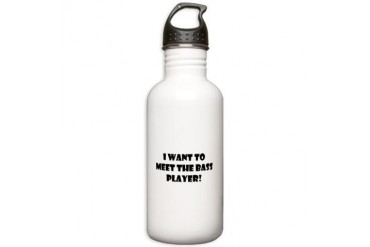 I want to meet the bass player Stainless Water Bot Music Stainless Water Bottle 1.0L by CafePress