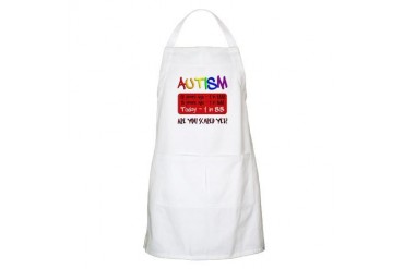 Autism Will Not Define My Son Autism Apron by CafePress