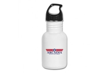 Arcadia Pride California Kid's Water Bottle by CafePress