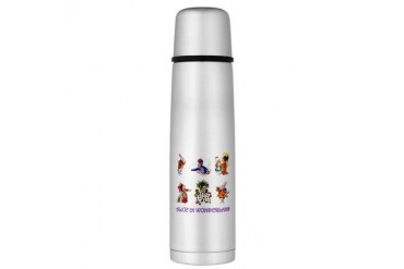 Alice Friends in Wonderland Large Thermos Bottle Baby Large Thermosreg; Bottle by CafePress
