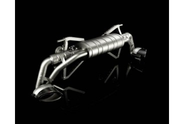 Akrapovic Slip-On Titanium Exhaust Audi R8 V10 09