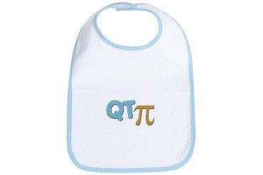 QT Pi Cutie Pie Funny Bib by CafePress