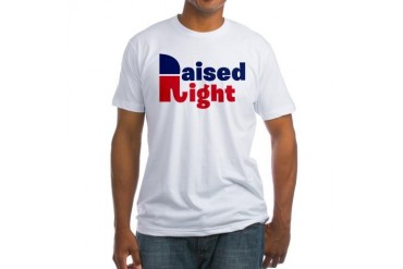 Raised Right Fitted T-Shirt