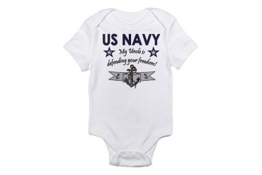 US NAVY Uncle defending Infant Creeper