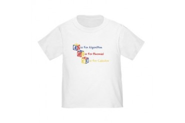 A is for Algorithm Toddler T-Shirt