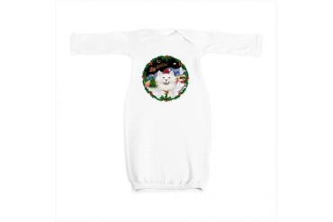 W-Flight-C Cat W Pets Baby Gown by CafePress