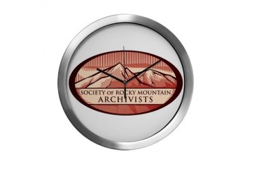 SRMA Logo Modern Wall Clock by CafePress