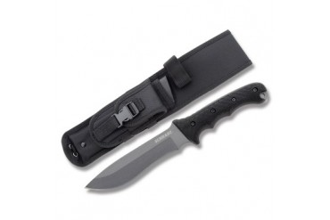 Schrade Extreme Survival Recurve Bowie with Texturized Rubber Handle