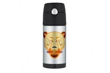 Lion Thermos Bottle 12oz by CafePress