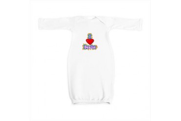 Denise394.png Love Baby Gown by CafePress