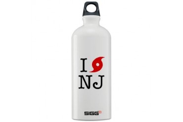 NJ Hurricane Obama Sigg Water Bottle 1.0L by CafePress