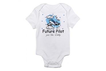 Future pilot like Daddy Infant Bodysuit