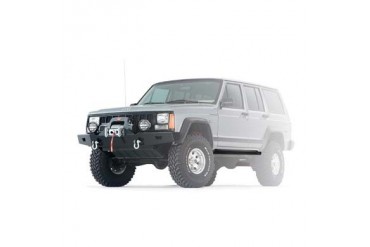 Warn Front Bumper without grille Guard Tubes  64737 Front Bumpers