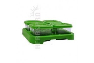 Glass Baby Food Storage Cubes 4 PK