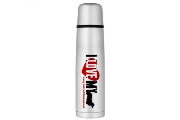 Dachshund long-haired Large Thermos Bottle Dachshund Large Thermosreg; Bottle by CafePress