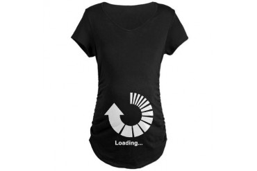 Baby Loading Please Wait Maternity T-Shirt