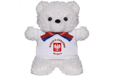 World's Greatest Busia Crest Family Teddy Bear by CafePress