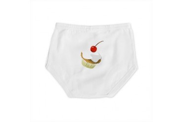 creme cupcake Art Diaper Cover by CafePress