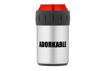Adorkable Thermos Can Cooler Internet Thermosreg; Can Cooler by CafePress