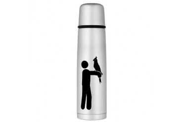 Cockatiel Lover Large Thermos Bottle Funny Large Thermosreg; Bottle by CafePress