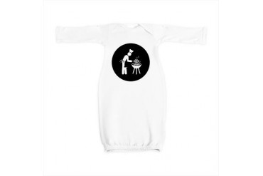 BBQ Humor Baby Gown by CafePress
