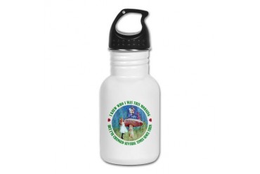 I Knew Who I was This Morning Baby Kid's Water Bottle by CafePress