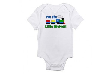 Little Brother TRAIN Infant Bodysuit