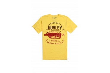 Mens Hurley T-Shirts - Hurley Rock Bottom T-Shirt