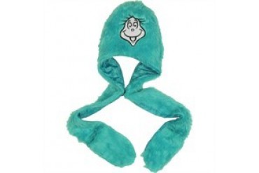 Dr Seuss Thing Head Furry Snood Embroidered Beanie