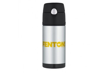 Fenton Yellow Humor Thermos Bottle 12oz by CafePress