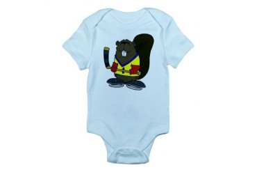 Hockey Beaver Infant Creeper