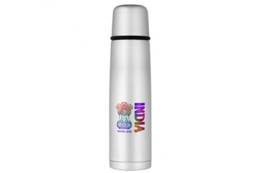 India Symbol Large Thermos Bottle Indian Large Thermosreg; Bottle by CafePress