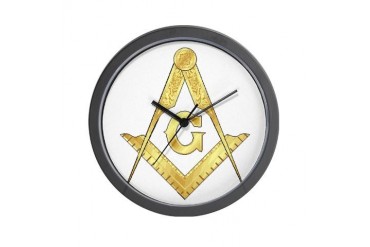 Mason Wall Clock by CafePress