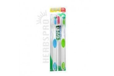 Gum Super Tip Toothbrushes Value Pack Soft Regular2 each