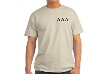 Lambda Lambda Lambda Homecoming Ash Grey T-Shirt Geek Light T-Shirt by CafePress