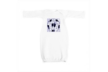 KEEPERblue.png Sports Baby Gown by CafePress